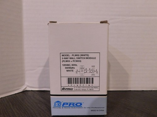 Pro plw02 3 - x-10, 3-way
