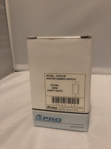 X10 pro master - master, dimmer